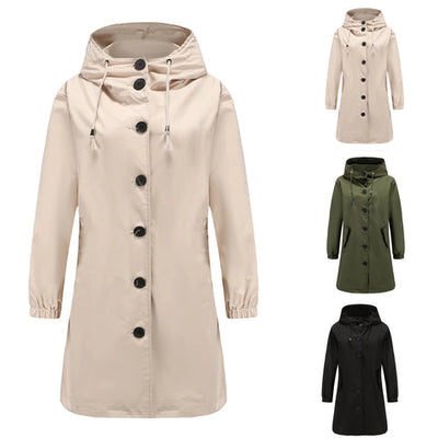 Sophia | Fashionable long trench coat