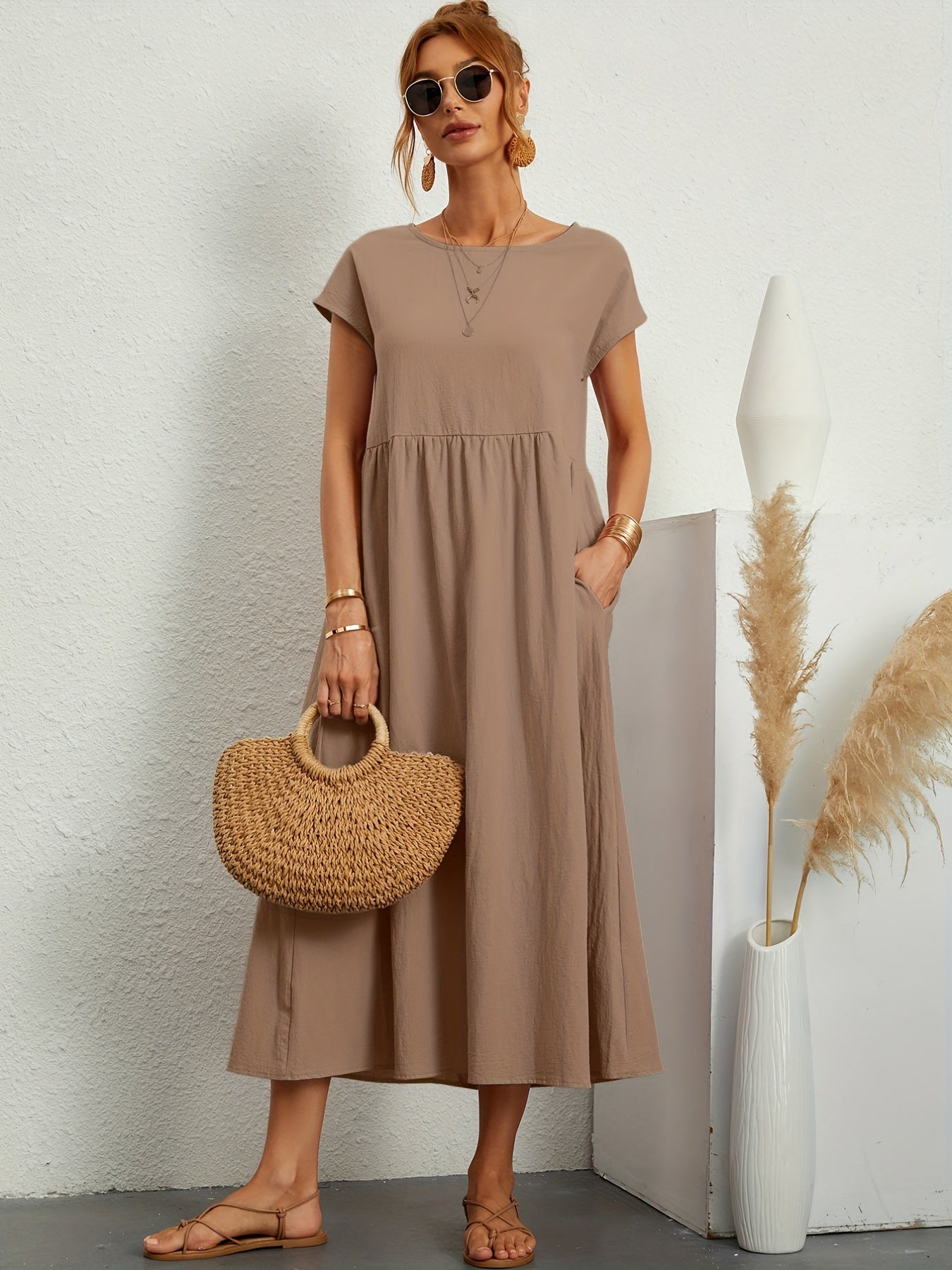 Annabeth | casual summer dress with loose pockets