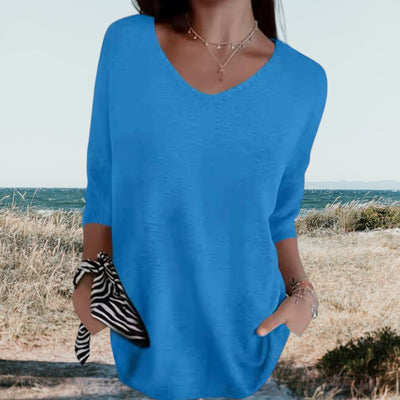 Poppy | Stylish V-neck top