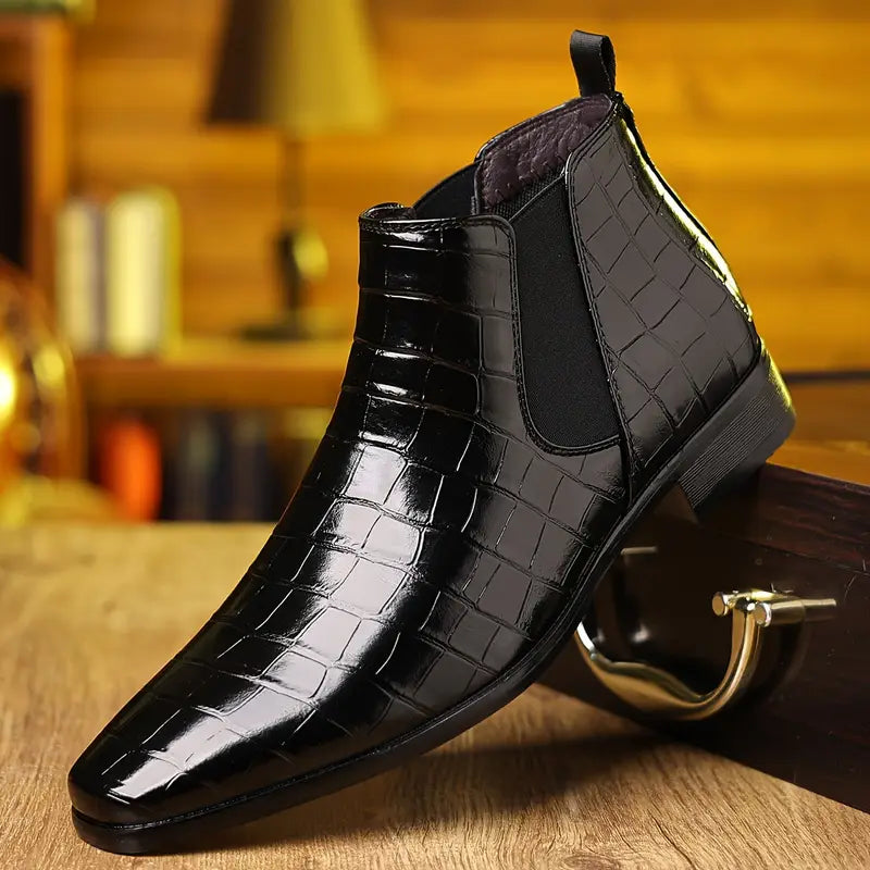 Ryder | Elegant Chelsea leather shoes