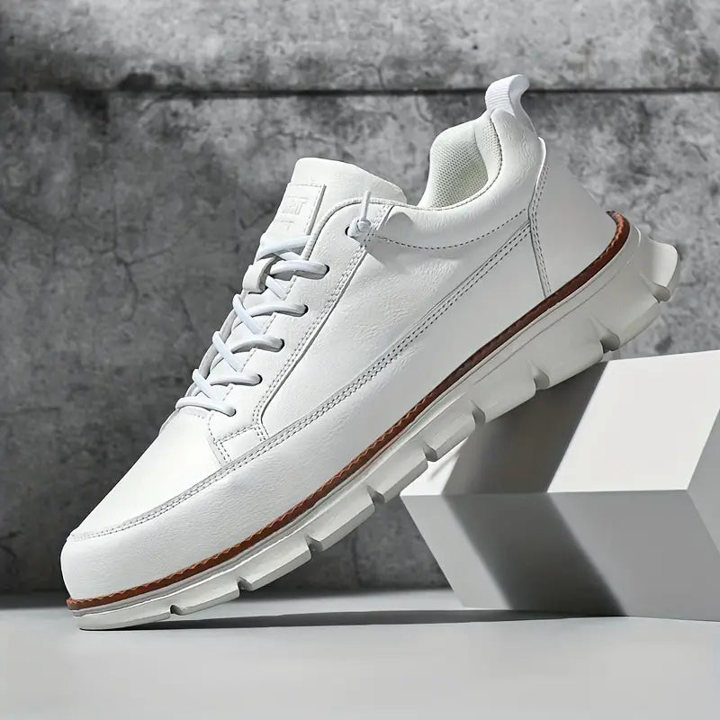 Jordan | Elegant Leather Sneakers