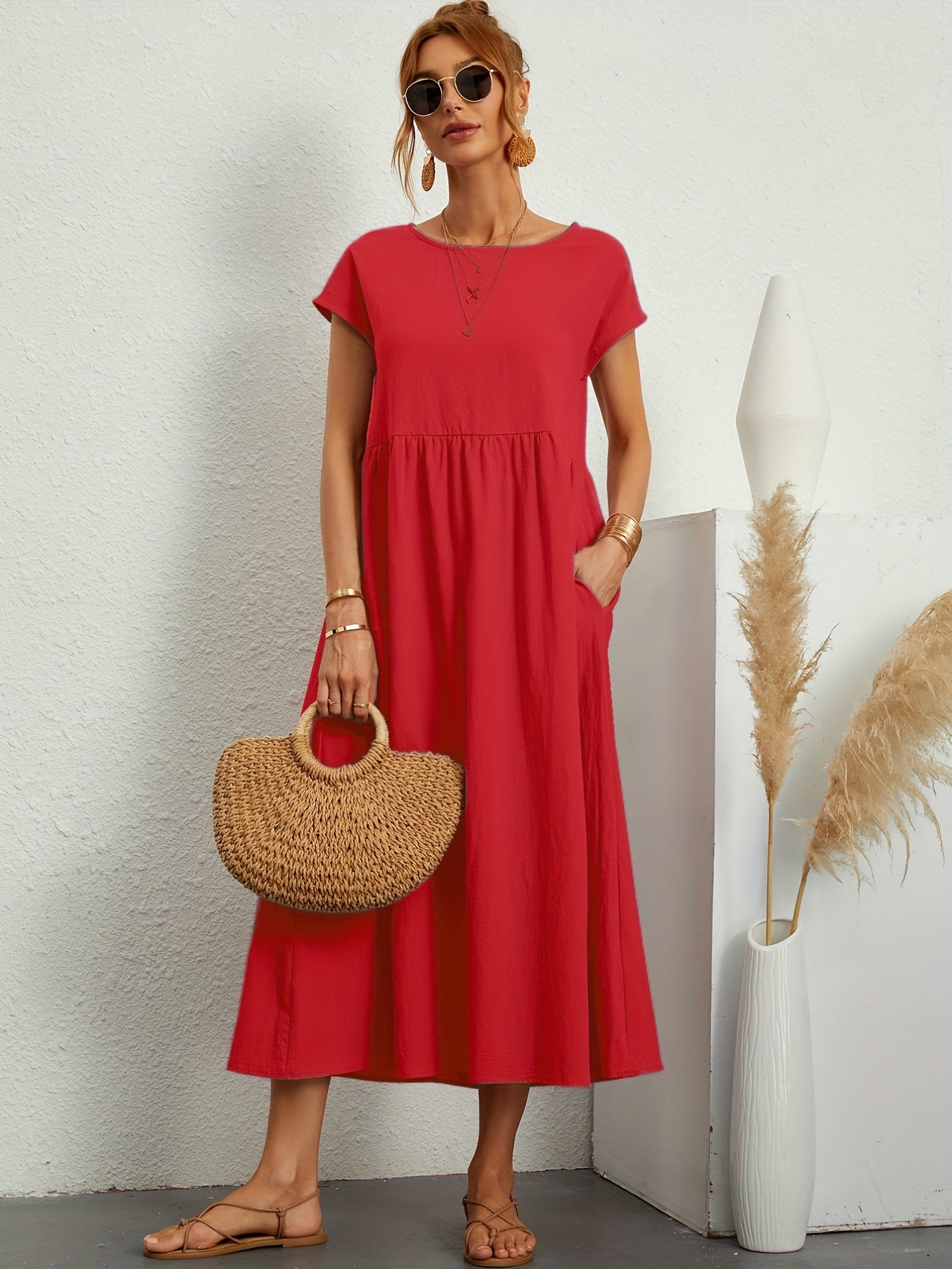 Annabeth | casual summer dress with loose pockets