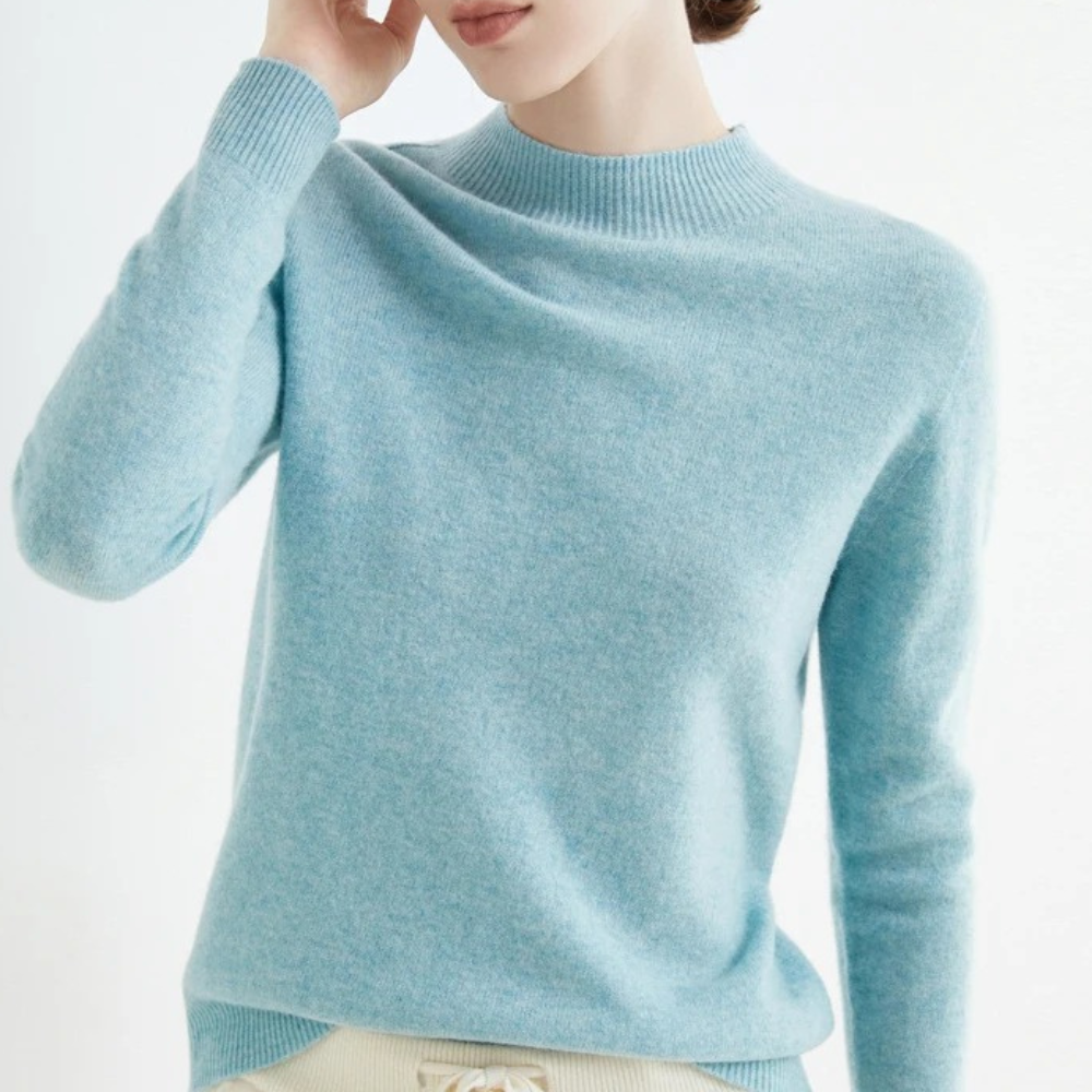 Angelina | Knitted Cashmere Sweater