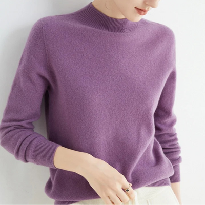 Angelina | Knitted Cashmere Sweater