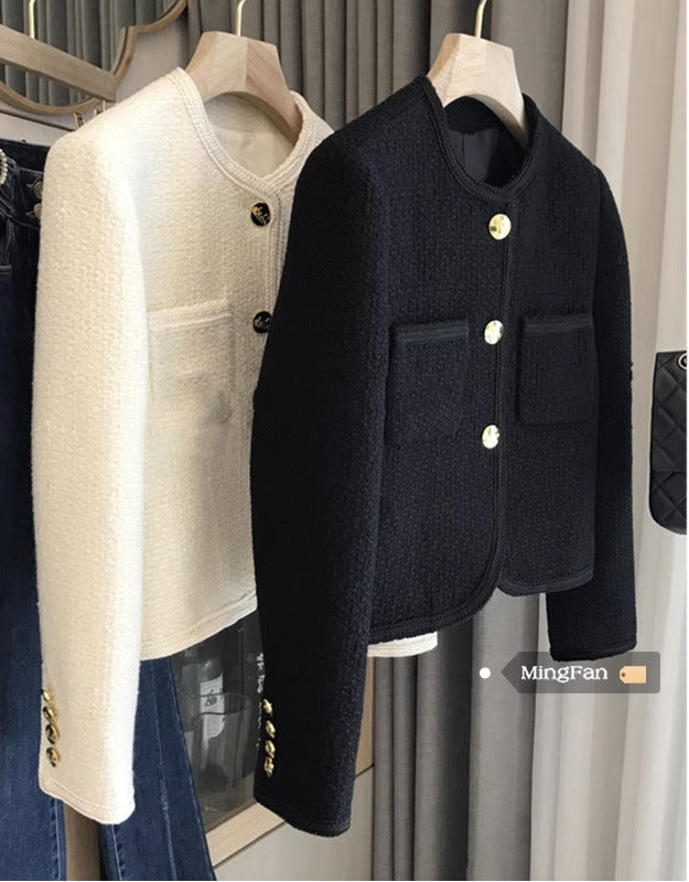 Alicia | Chic Tweed Blazer for Summer