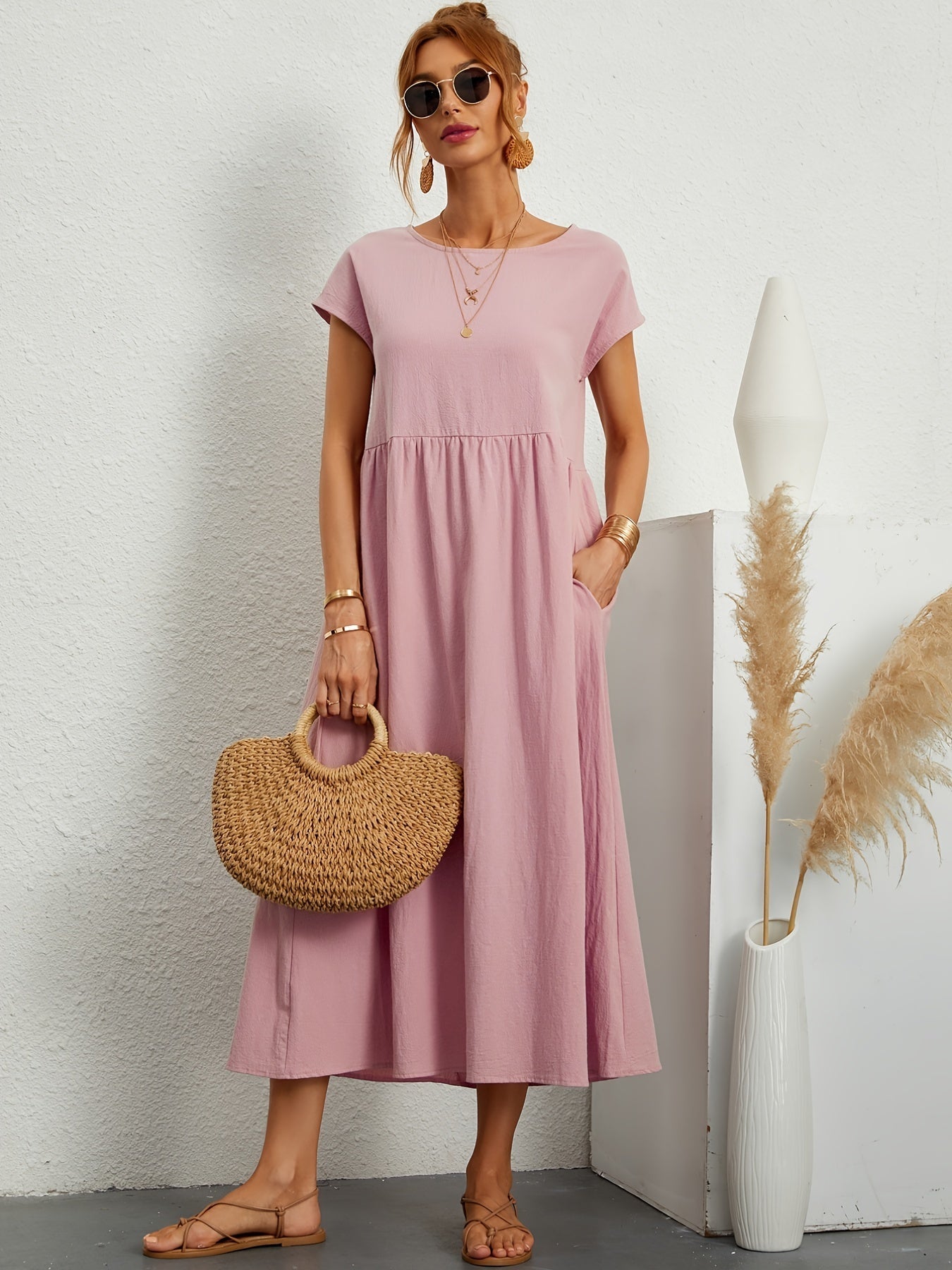 Annabeth | casual summer dress with loose pockets