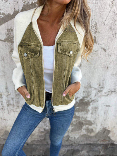 Brianna | Two-colored stylish jacket