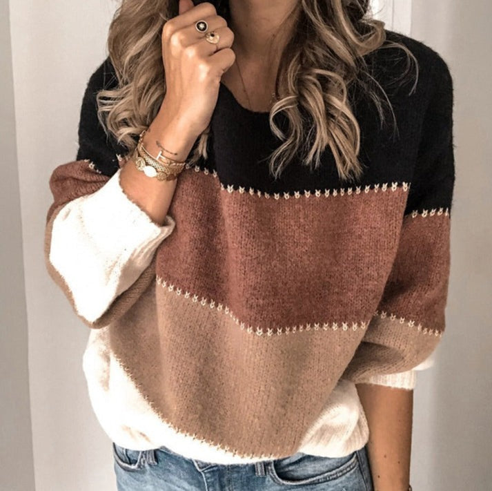 Jasmine | Elegant O-neck Sweater