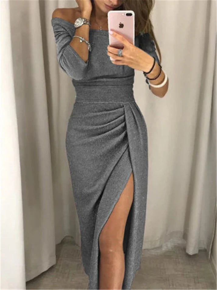 Georgia | Modern Style Glitter Dress