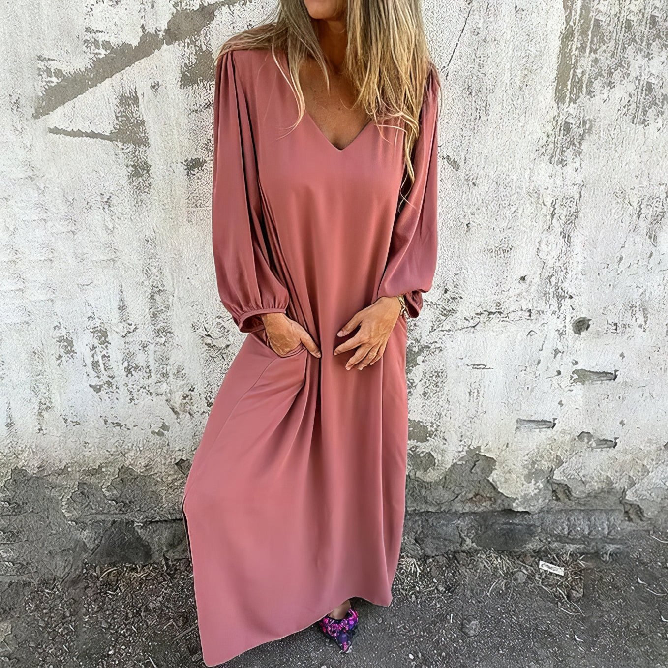 Ava | Long boho dress