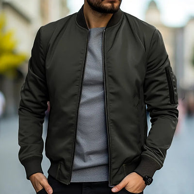Hayes | Men's Bomber Jacket - Stylish, Lightweight, Versatile-6