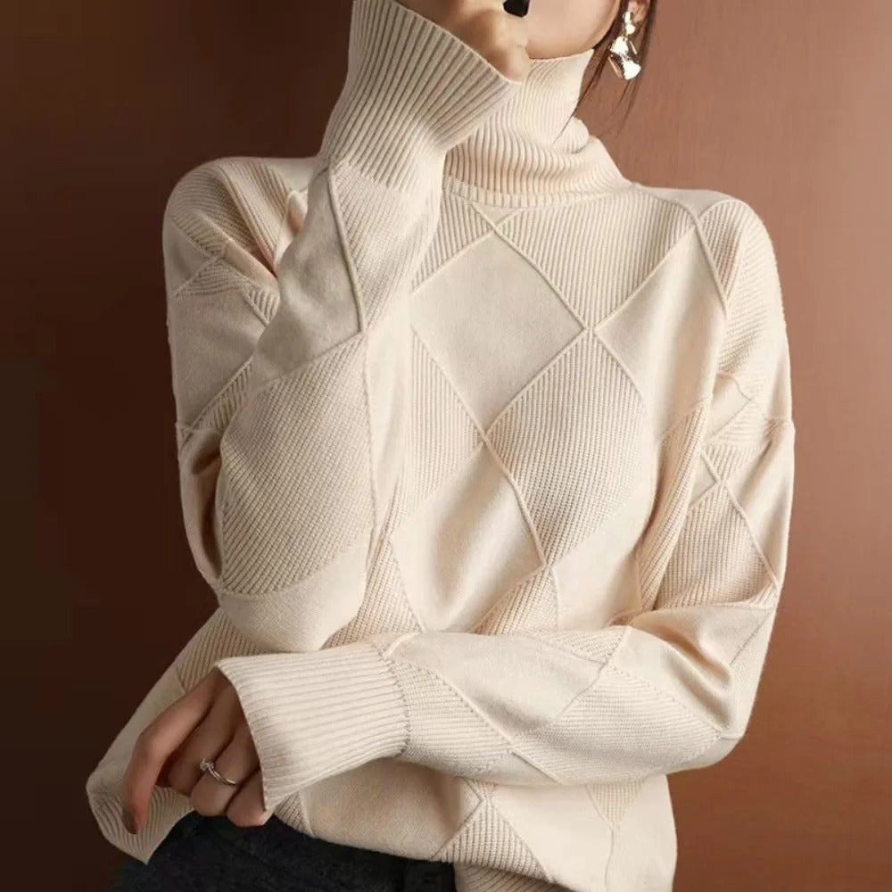 Sienna | Cashmere turtleneck sweater