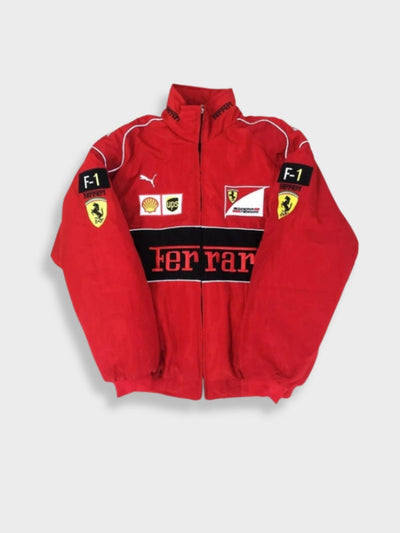 Abby | Sporty Style Ferrari Racer Jacket