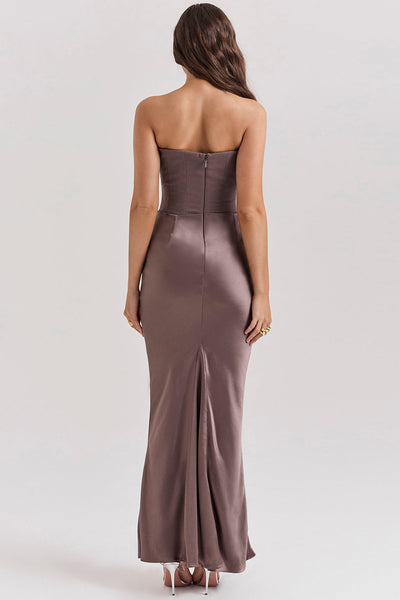 Marina | Elegant strapless corset dress