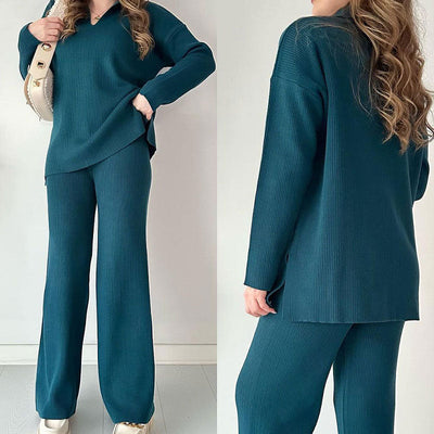 Alexis | Stylish V-neck two-piece jumpsuits