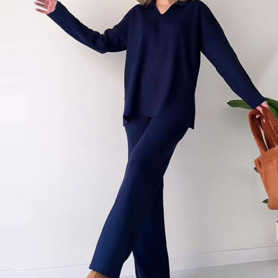 Alexis | Stylish V-neck two-piece jumpsuits