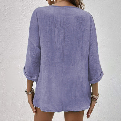 Piper | Long-sleeved V-neck T-shirt