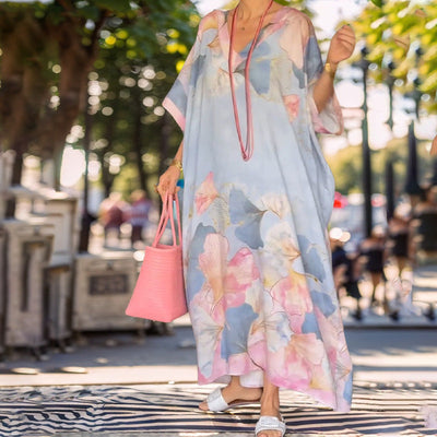 Leslie | Vibrant floral dress