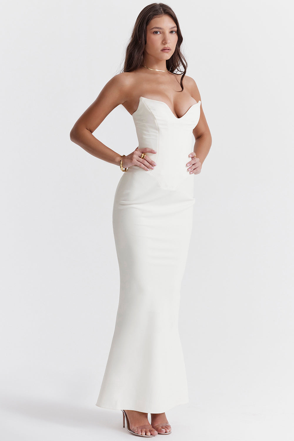 Emma | Strapless Corset Dress