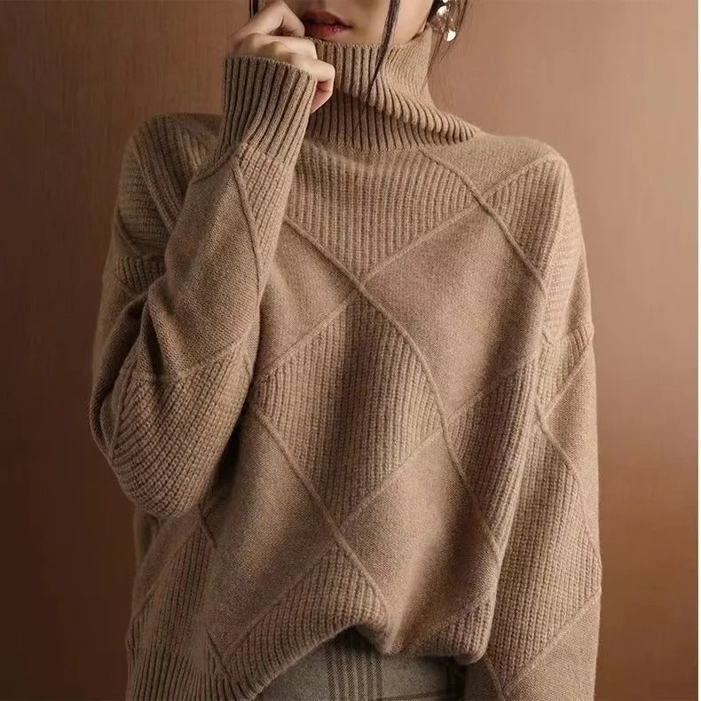 Sienna | Cashmere turtleneck sweater