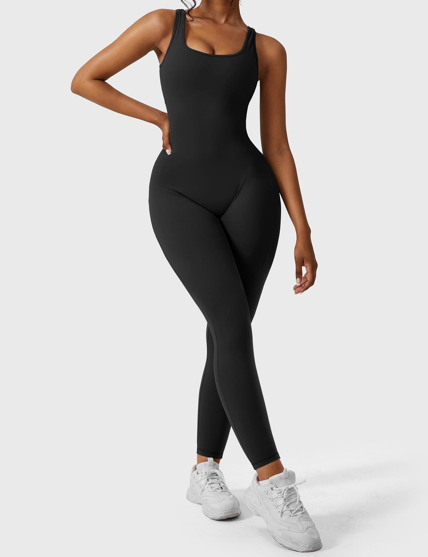 Georgia | Elegant V-Back Jumpsuit