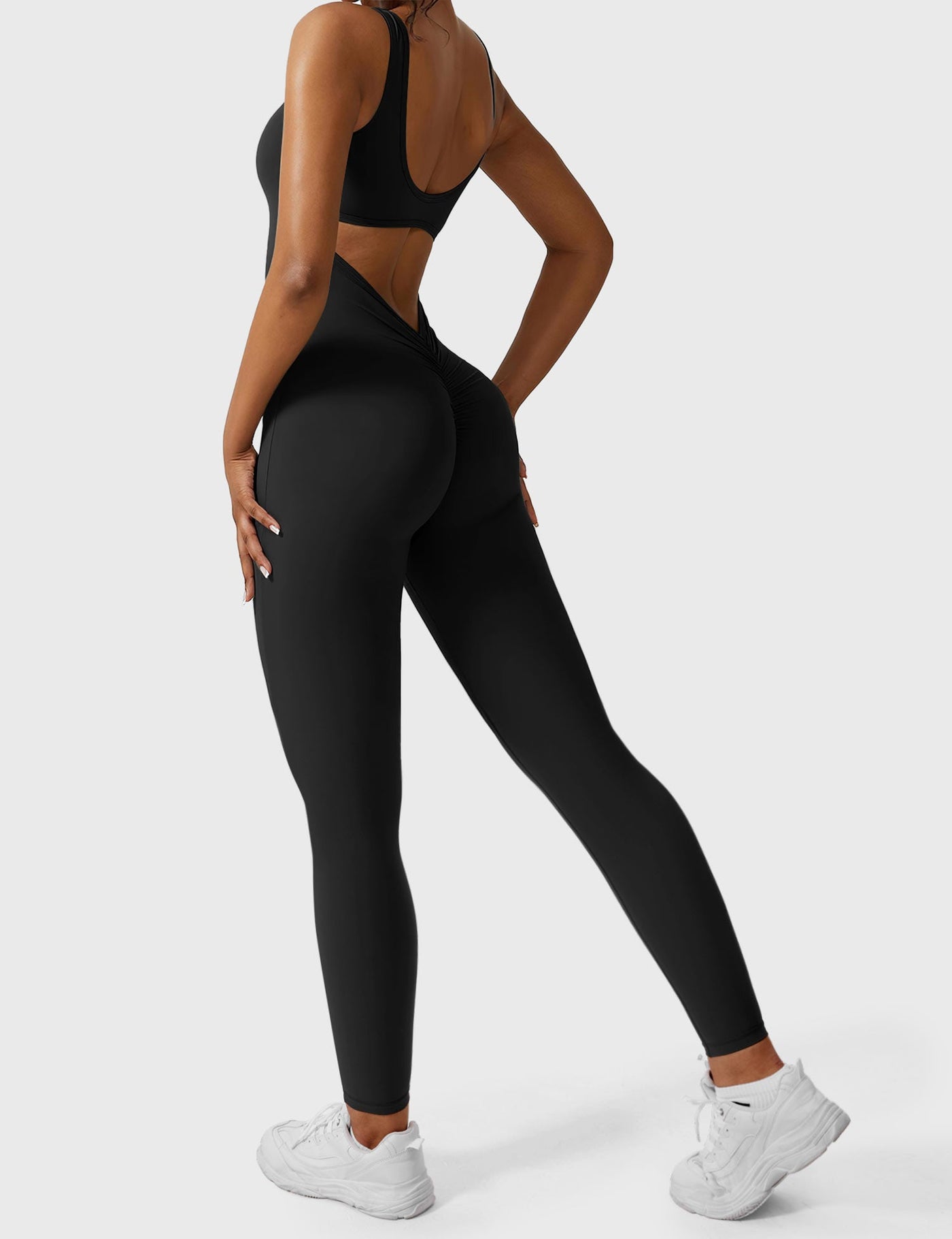 Georgia | Elegant V-Back Jumpsuit