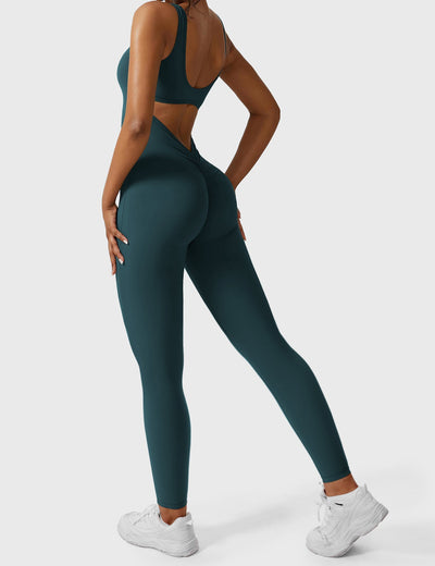 Georgia | Elegant V-Back Jumpsuit