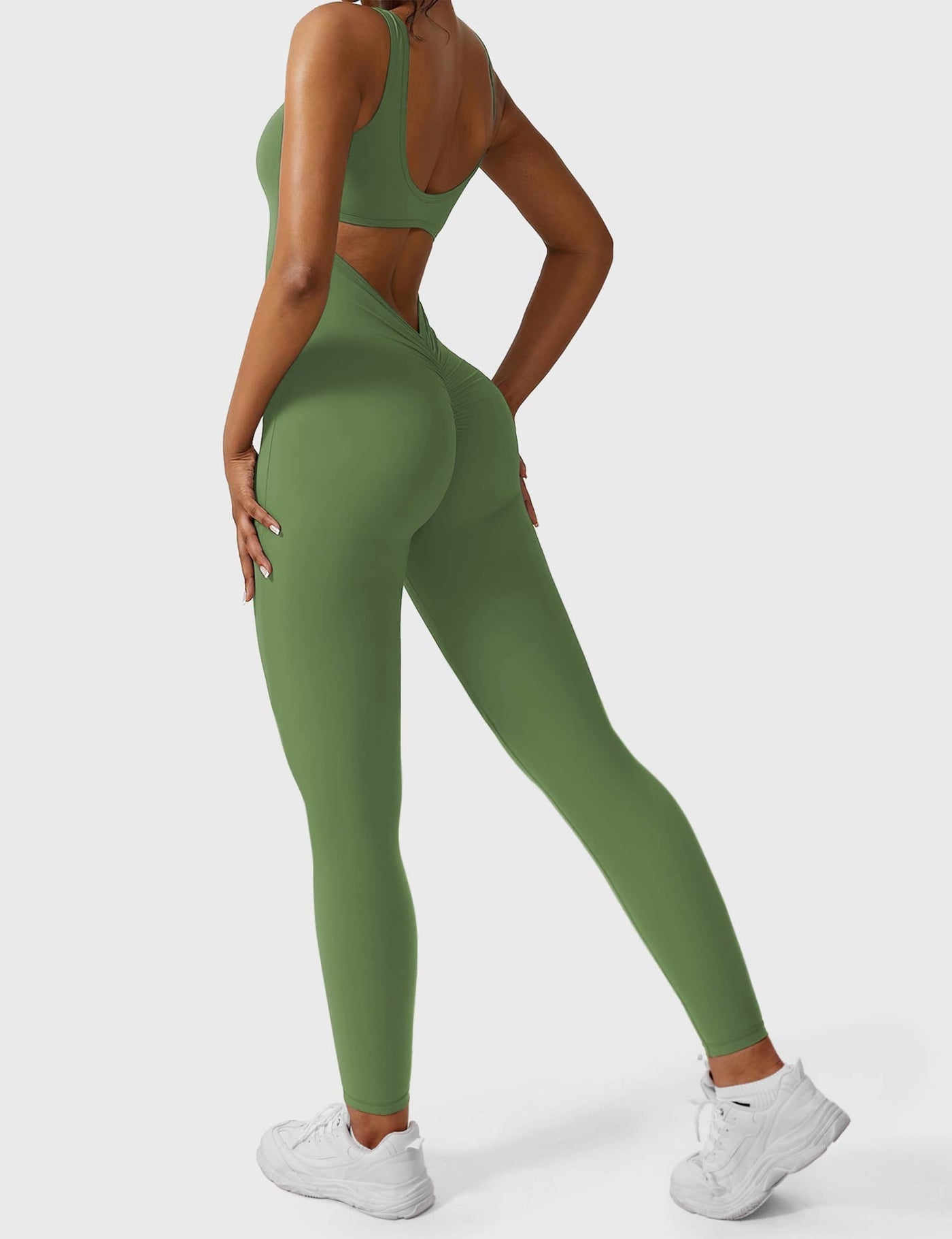 Georgia | Elegant V-Back Jumpsuit