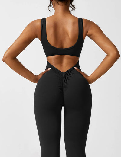 Georgia | Elegant V-Back Jumpsuit