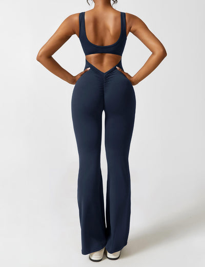 Georgia | Elegant V-Back Jumpsuit