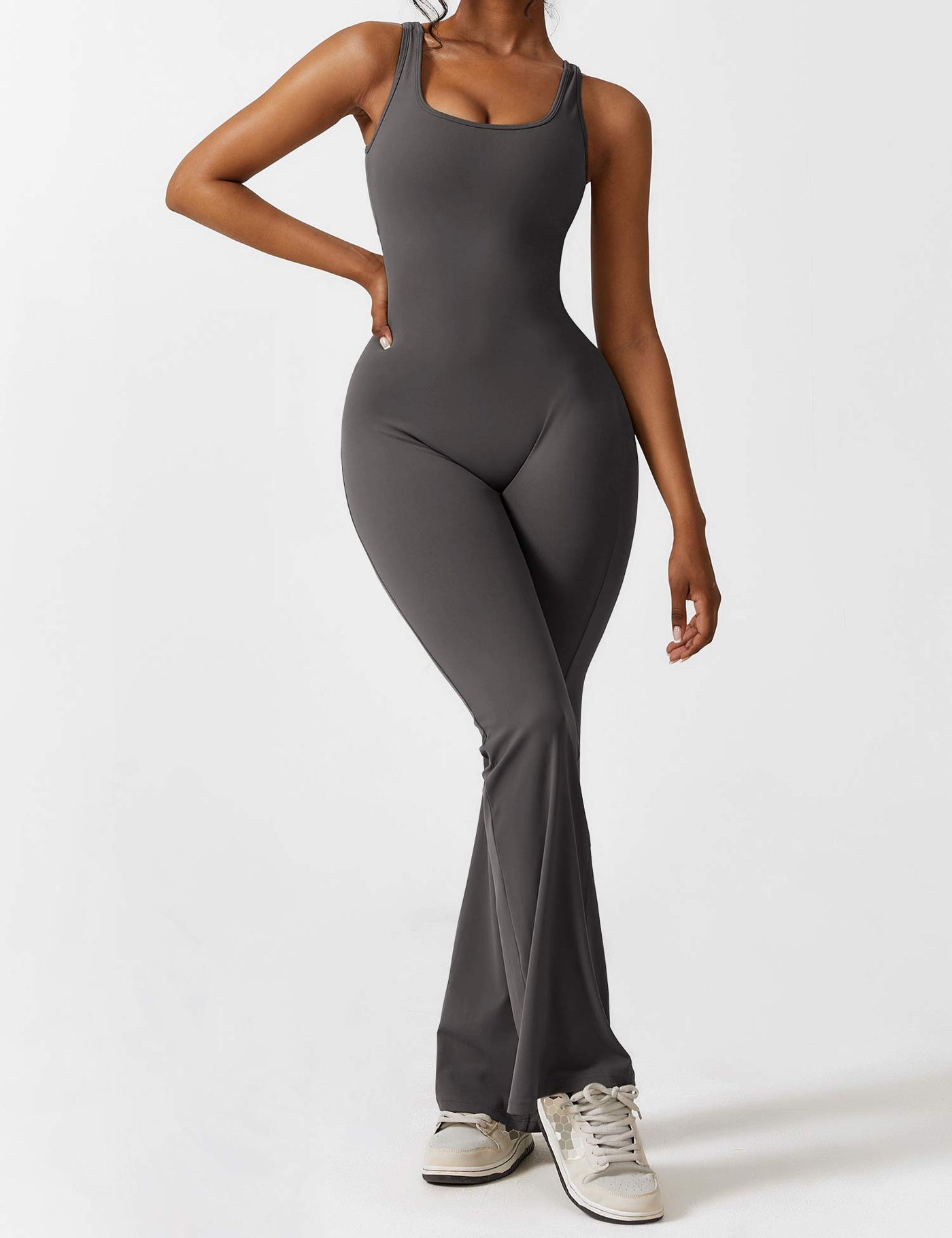 Georgia | Elegant V-Back Jumpsuit