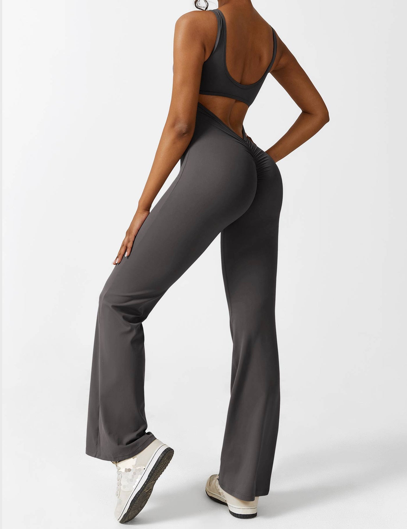 Georgia | Elegant V-Back Jumpsuit