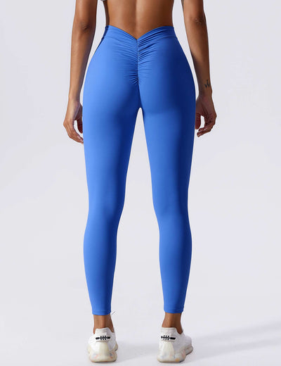 Hazel | Modern V-back Ruched Leggings