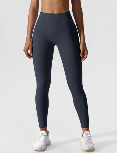 Hazel | Modern V-back Ruched Leggings