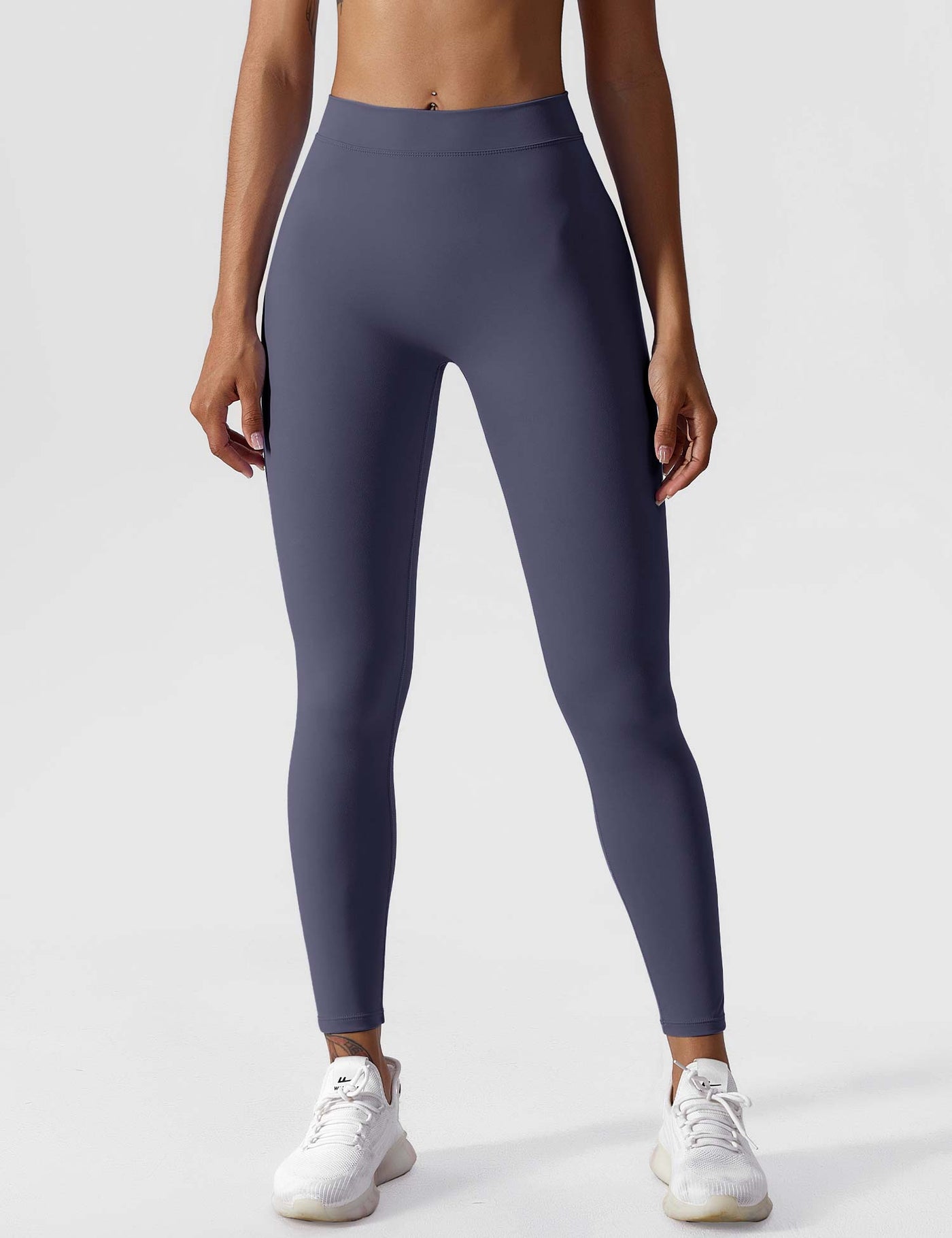 Hazel | Modern V-back Ruched Leggings