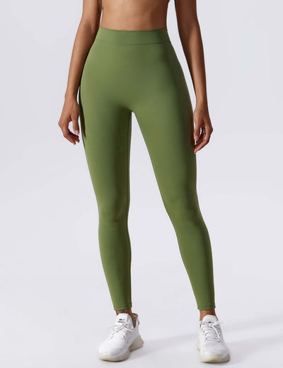 Hazel | Modern V-back Ruched Leggings