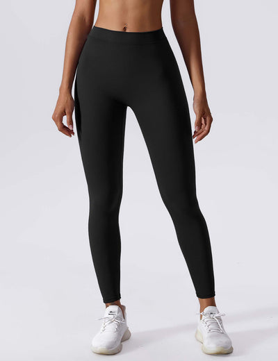 Hazel | Modern V-back Ruched Leggings