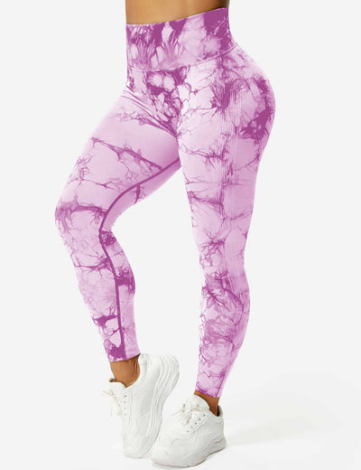 Violet | Soft And Professional Tie Dye Leggings