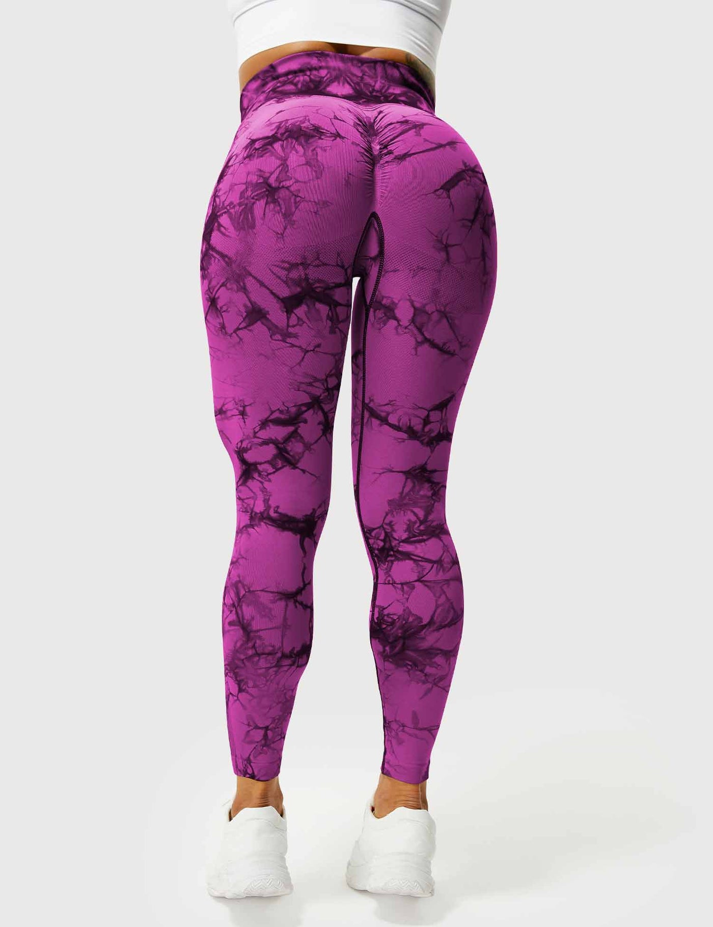 Violet | Soft And Professional Tie Dye Leggings