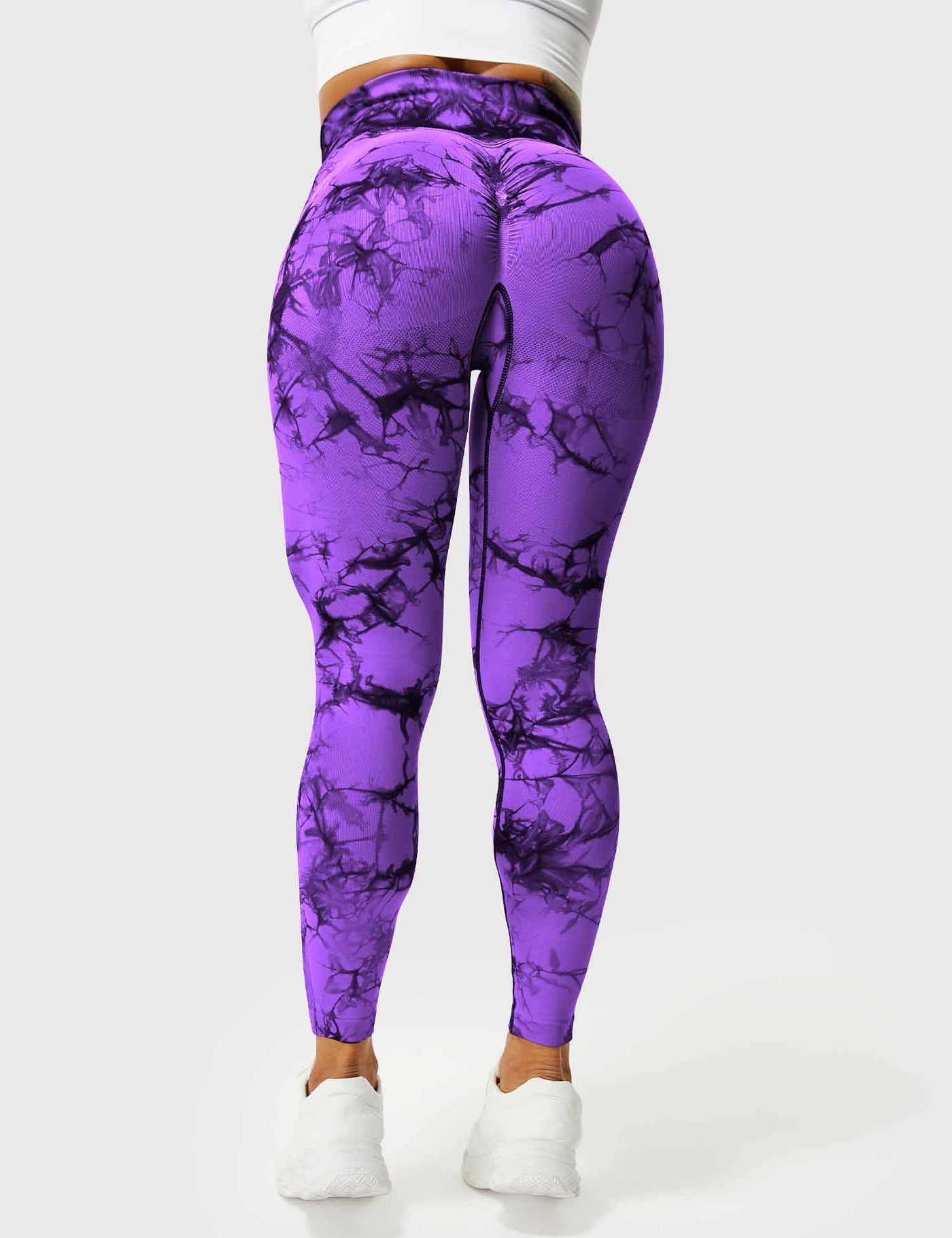 Violet | Soft And Professional Tie Dye Leggings