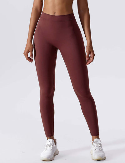 Hazel | Modern V-back Ruched Leggings