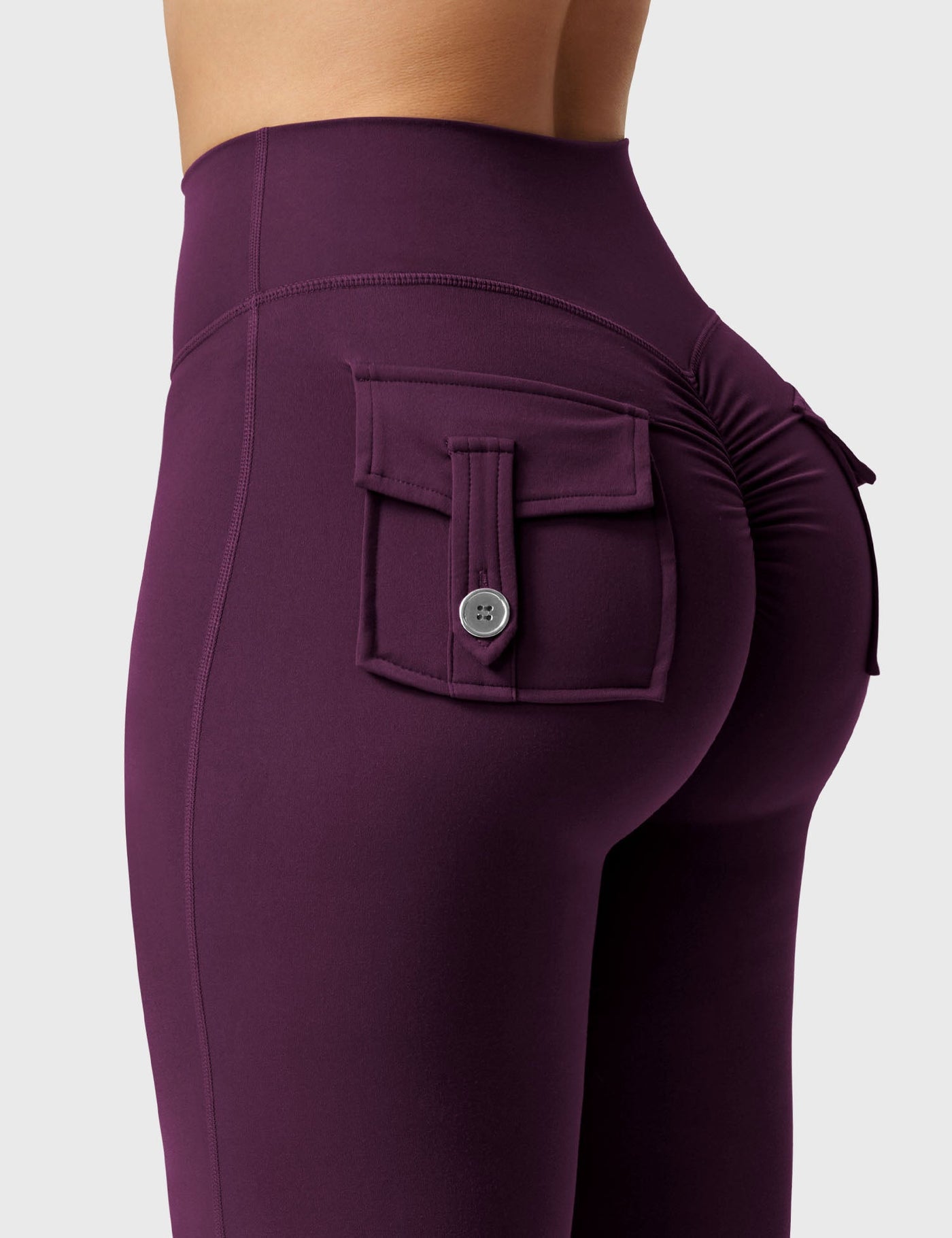 Layla | Soft Flared Leggings with Pockets