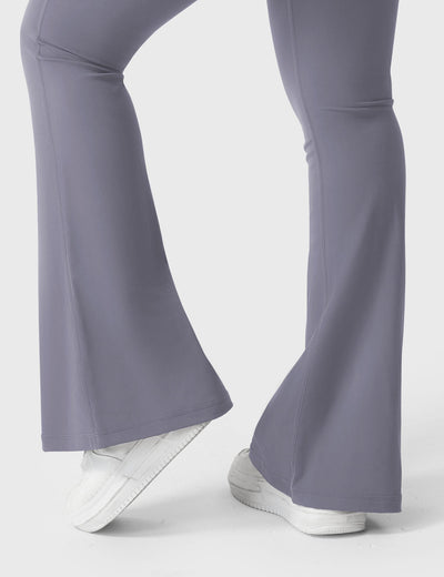 Layla | Soft Flared Leggings with Pockets