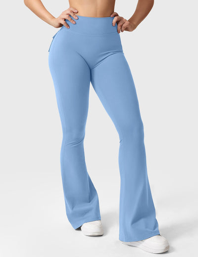 Layla | Soft Flared Leggings with Pockets