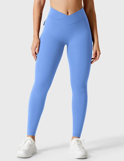 Addison | Trendy V-waistband Charm Leggings